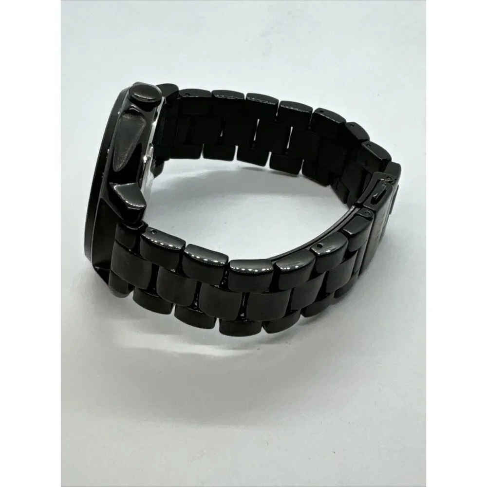 Fossil Chelsey ES3451 Women Black Stainless Steel Analog Dial Wrist Watch JNA334